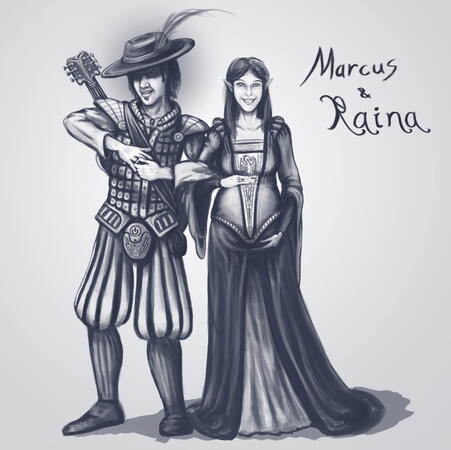 Marcus and Raina